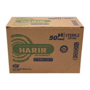 دستکش جراحی بدون پودر حریر